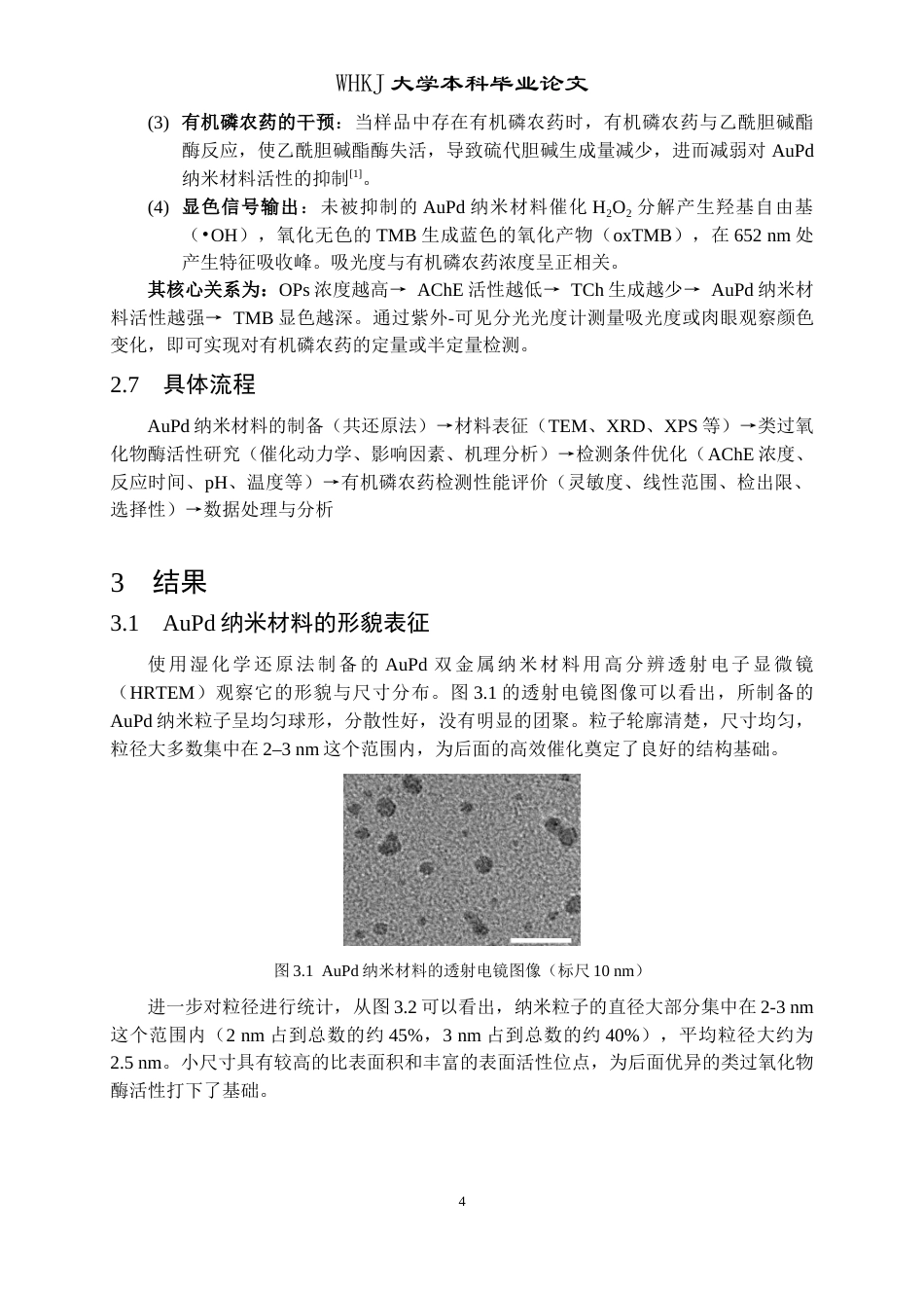 26年WP卫生检验与检疫 AuPd贵金属纳米体系的构建及其在有机磷农药检测中的应用8.93-AI11.82_1全日(13429字).docx_第10页