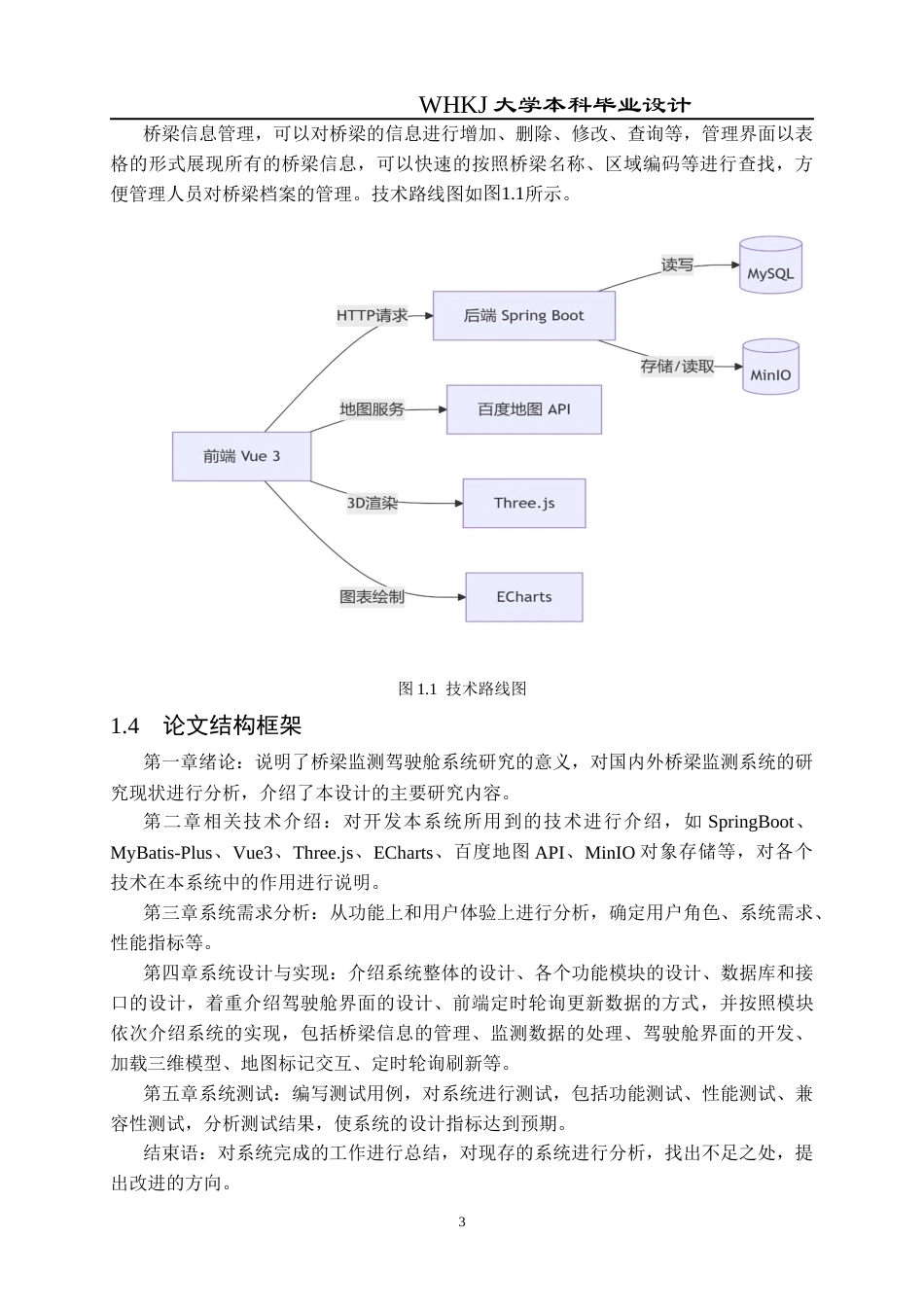 26年WP电子信息工程 基于Spring Boot的桥梁监测驾驶舱系统的设计与实现3.69-AI1.1全日(22206字).docx_第8页