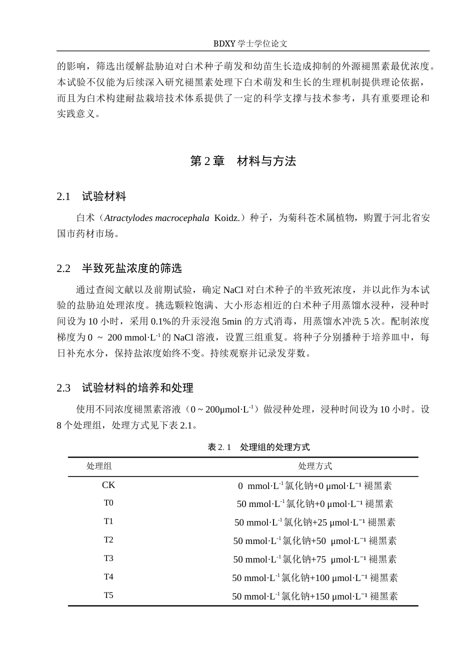 26年WP生物科学 褪黑素对盐胁迫下白术种子萌发和幼苗活性影响19.06-AI20.83全日制(9597字).docx_第5页
