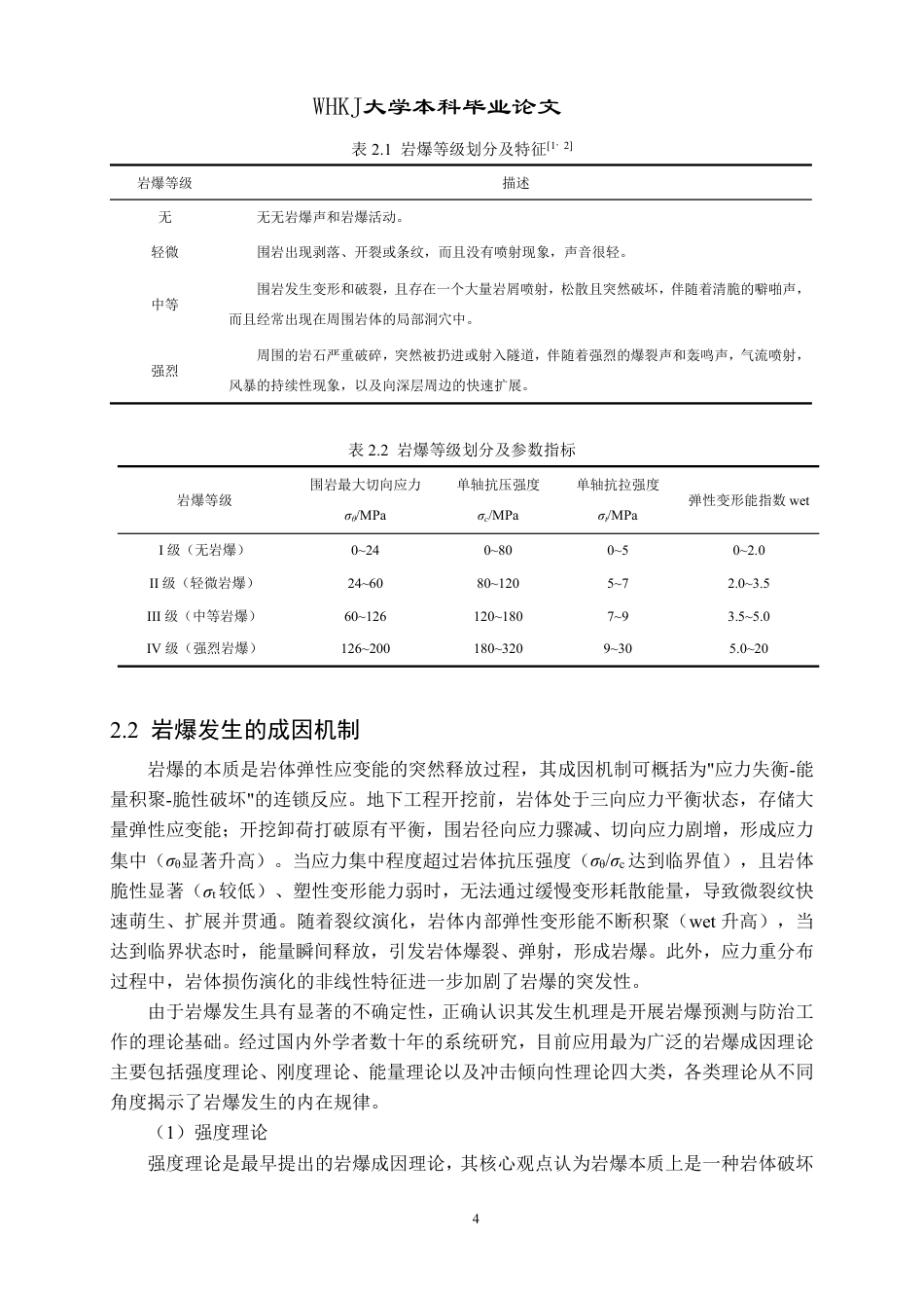 26年WP采矿工程 某石英岩矿70万ta地下开采方案设计；专题：岩爆预测方法研究现状及发展趋势12.8-AI53.79-约21816字符.pdf_第9页