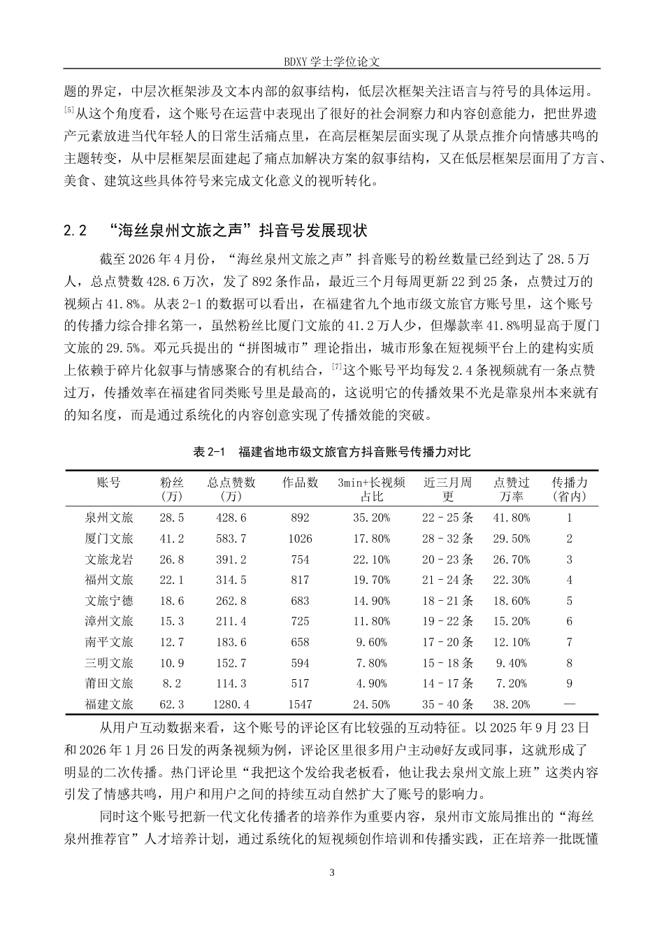 26年WP网络与新媒体 抖音号“海丝泉州文旅之声”中的地域文化呈现研究3.99-AI6.66全日制(15064字).docx_第6页