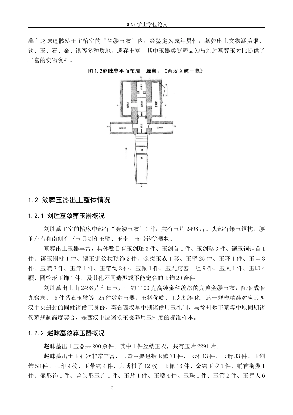 26年WP文物与博物馆学 西汉刘胜墓与赵眜墓敛葬玉器对比研究18.39-AI6.62全日制(16538字).docx_第7页