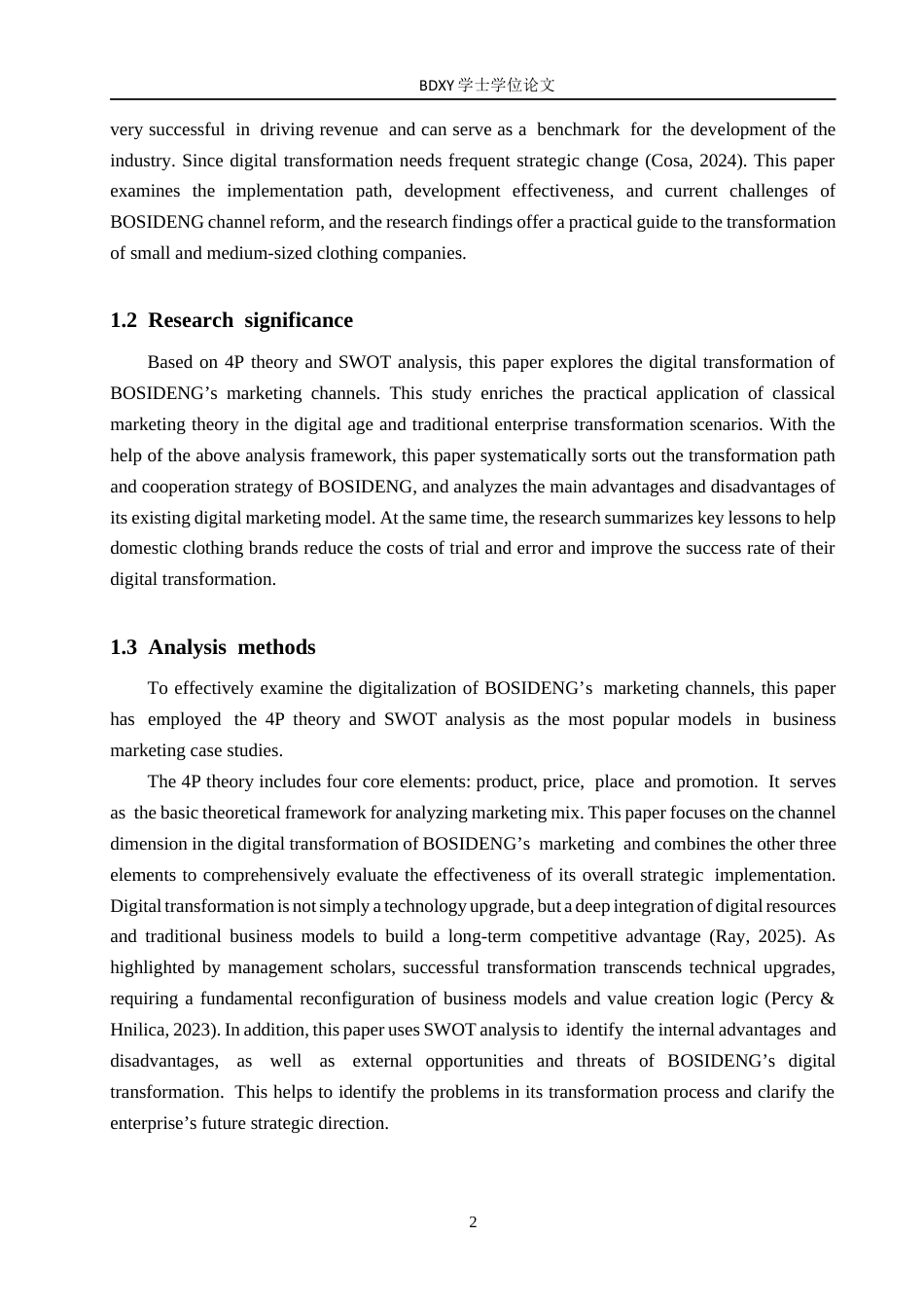 26年WP商务英语 波司登羽绒服营销渠道数字化转型案例分析 Case Analysis of BOSIDENG Down Apparel's Digital Transformation of Marketing Channels2.35-AI29.07全日制(10771字).docx_第8页