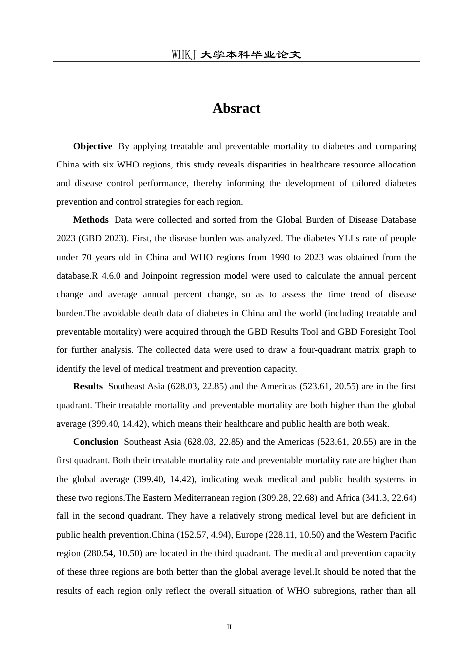 26年WP卫生检验与检疫 基于GBD数据库分析中国与全球糖 尿病可避免性死亡6.66-AI7.08_1全日(14822字).docx_第3页