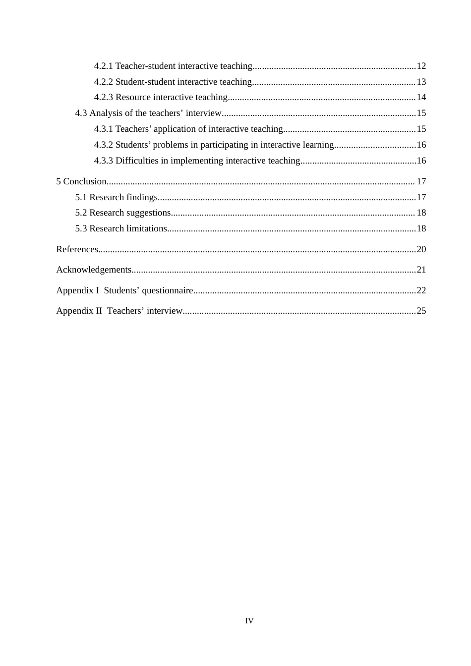26年WP英语 互动式教学在初中英语口语教学中的应用调查研究——以遂宁市某中学为例-全日制(9363字).doc_第4页