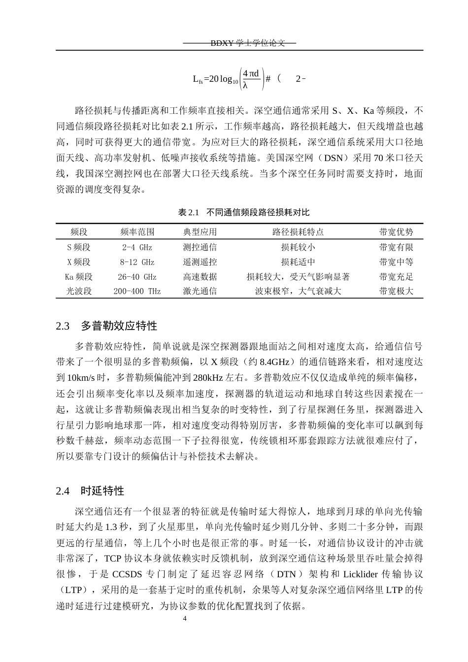 26年WP电信工程及管理 通信原理在深空通信中的应用与关键技术研究6.95-AI0.61全日制(18571字).docx_第7页