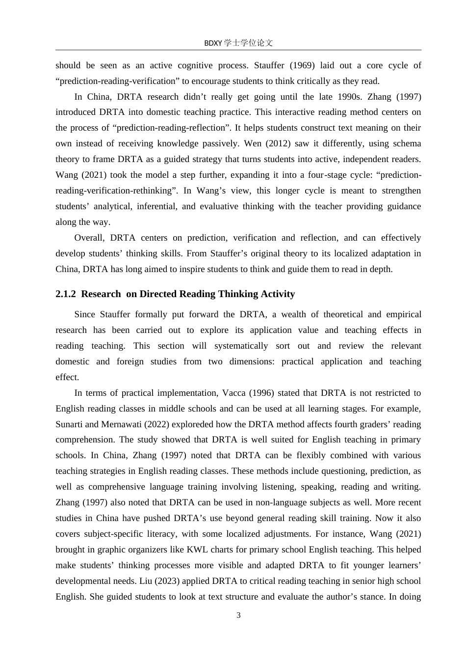 26年WP英语 DRTA教学法在初中英语阅读教学中的应用现状调查研究——以保定市某中学为例 ching Method to Junior High School English Reading Teaching Taking a Junio 3.83-AI20.3(12475字).doc_第9页