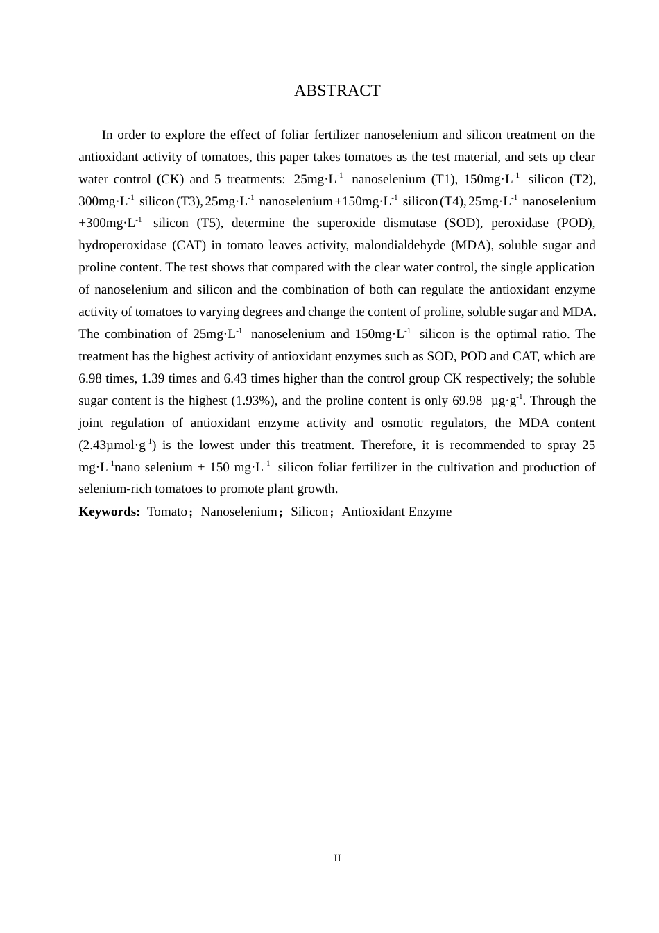 26年WP生物科学 纳米硒与硅处理对番茄抗氧化活性的影响18.95-AI14.04全日制(9557字).docx_第2页