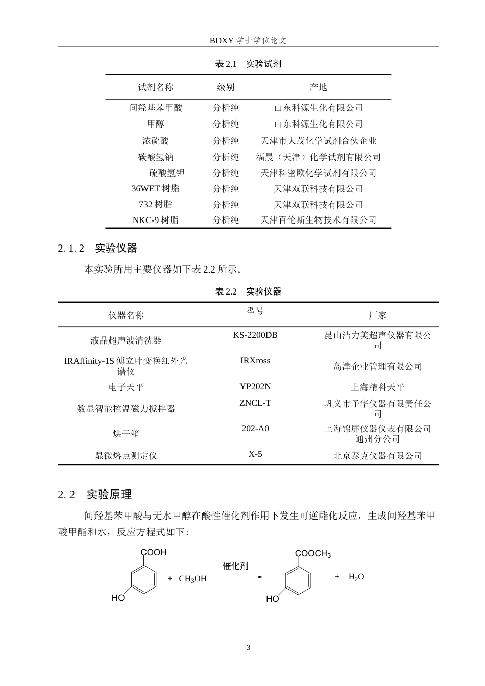 26年WP化学(师范)间羟基苯甲酸甲酯合成条件的优化16.85-AI18.84全日制(8036字).docx_第6页
