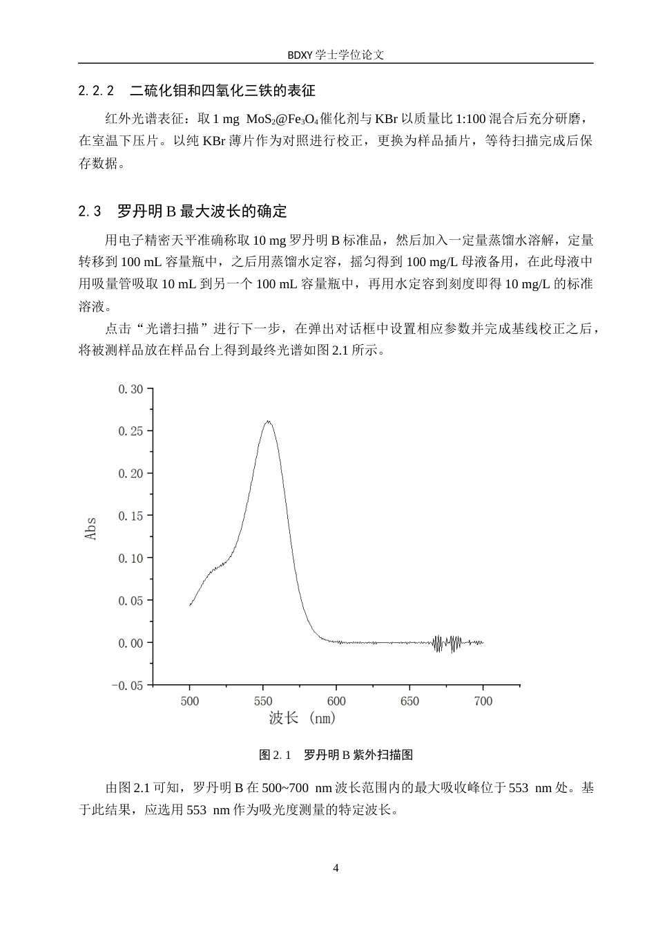 26年WP化学(师范)二硫化钼和四氧化三铁复合催化剂降解罗丹明B-过硫酸氢盐活化机制研究17.1-AI0.0全日制(9085字).docx_第7页