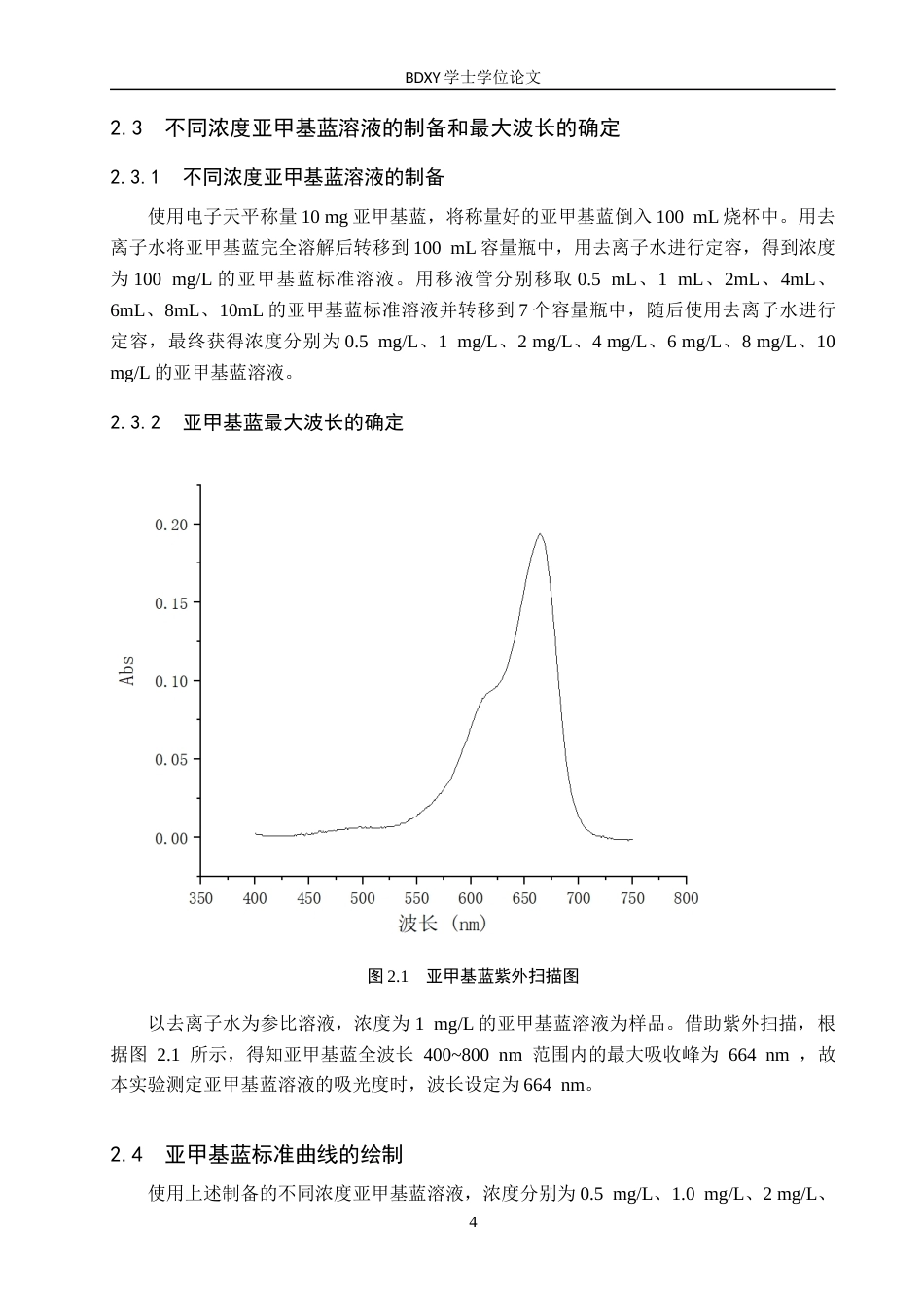 26年WP化学 二硫化钼纳米片的制备及光催化降解亚甲基蓝的条件探究25.47-AI9.06全日制(9355字).docx_第8页