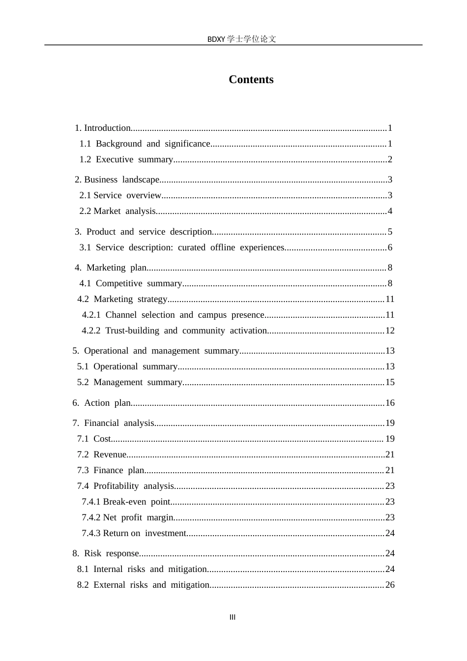 26年WP商务英语 “际遇”中外大学生跨文化体验服务商务计划书 A Business Plan for Jiyu Cross-Cultural E nts1.01-AI18.21全日制(14691字).docx_第3页