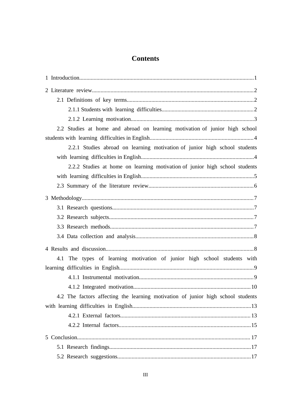 26年WP英语 初中英语学困生的学习动机现状调查——以昭通市某中学为例A Survey on the Current Situation of Learning Motivation of Junior High School S 6.84-AI11.79全日制(10763字).docx_第5页