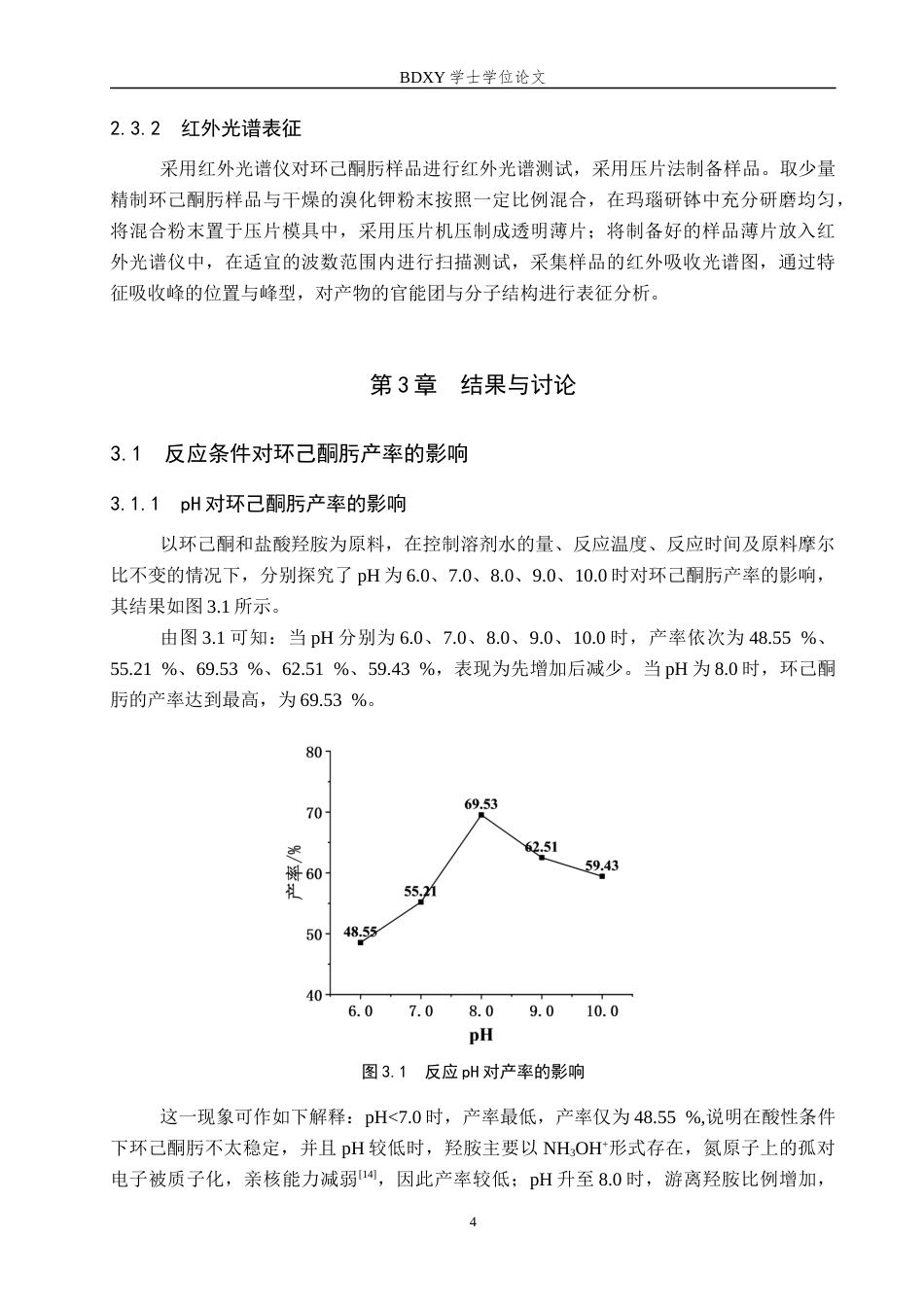 26年WP化学(师范)环己酮肟合成条件的探究15.17-AI23.06全日制(7750字).docx_第7页