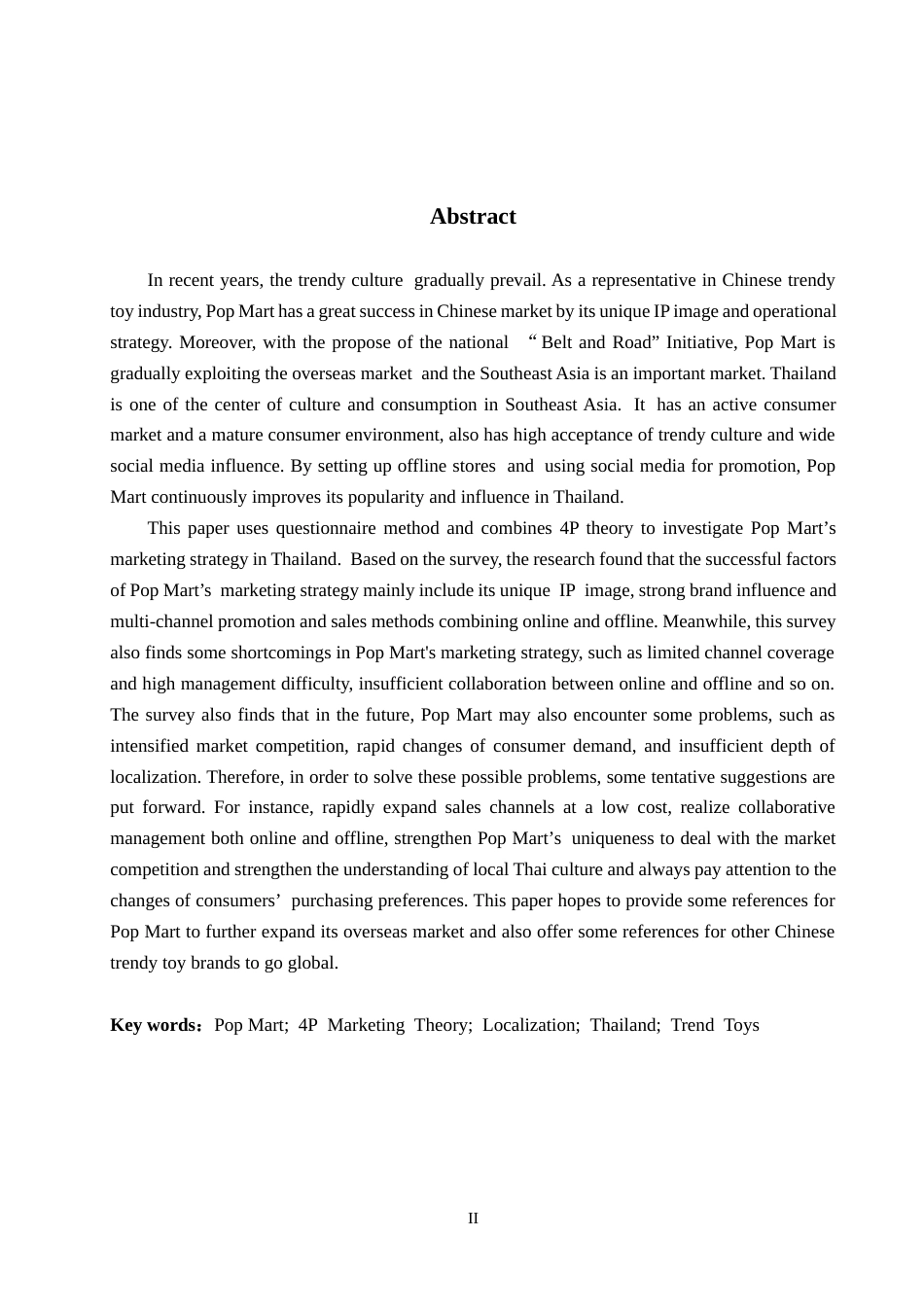 26年WP商务英语 泡泡玛特在泰国的营销策略调查 An Investigation into the Marketing Strategy of POP MART in Thailand3.1-AI29.19全日制(11550字).docx_第3页