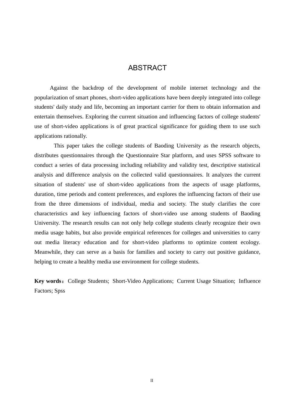 26年WP数学与应用数学 保定学院学生使用短视频软件的现状及影响因素研究15.32-AI17.79全日制(15974字).docx_第2页