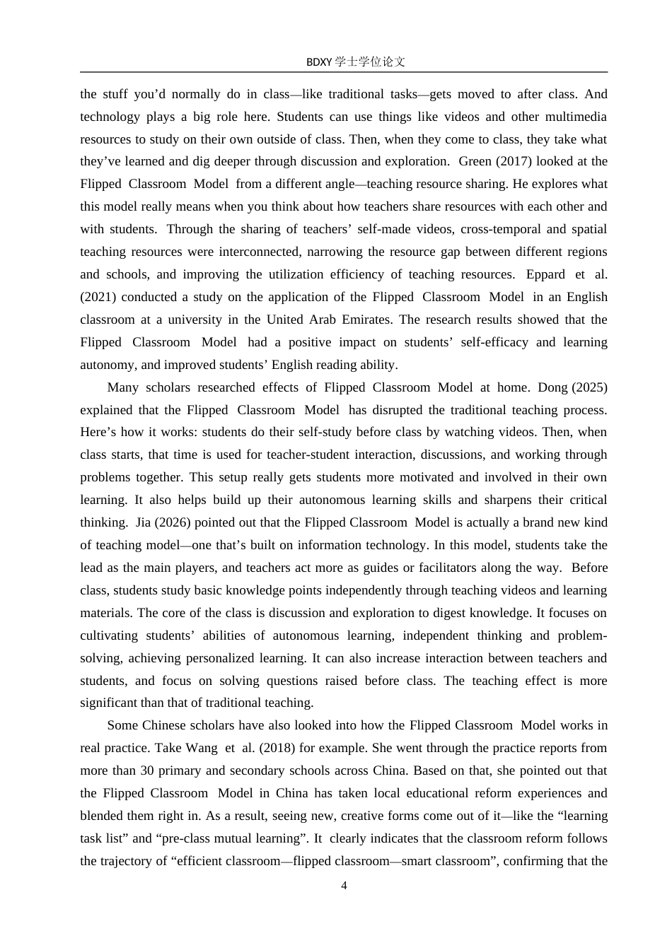 26年WP英语 翻转课堂在初中英语阅读教学中的应用调查研究——以保定市某中学为例A Study on the Application of Flipped Classroom Model to English Reading Teaching in Junior e5.04-AI9.56(12908字).doc_第10页