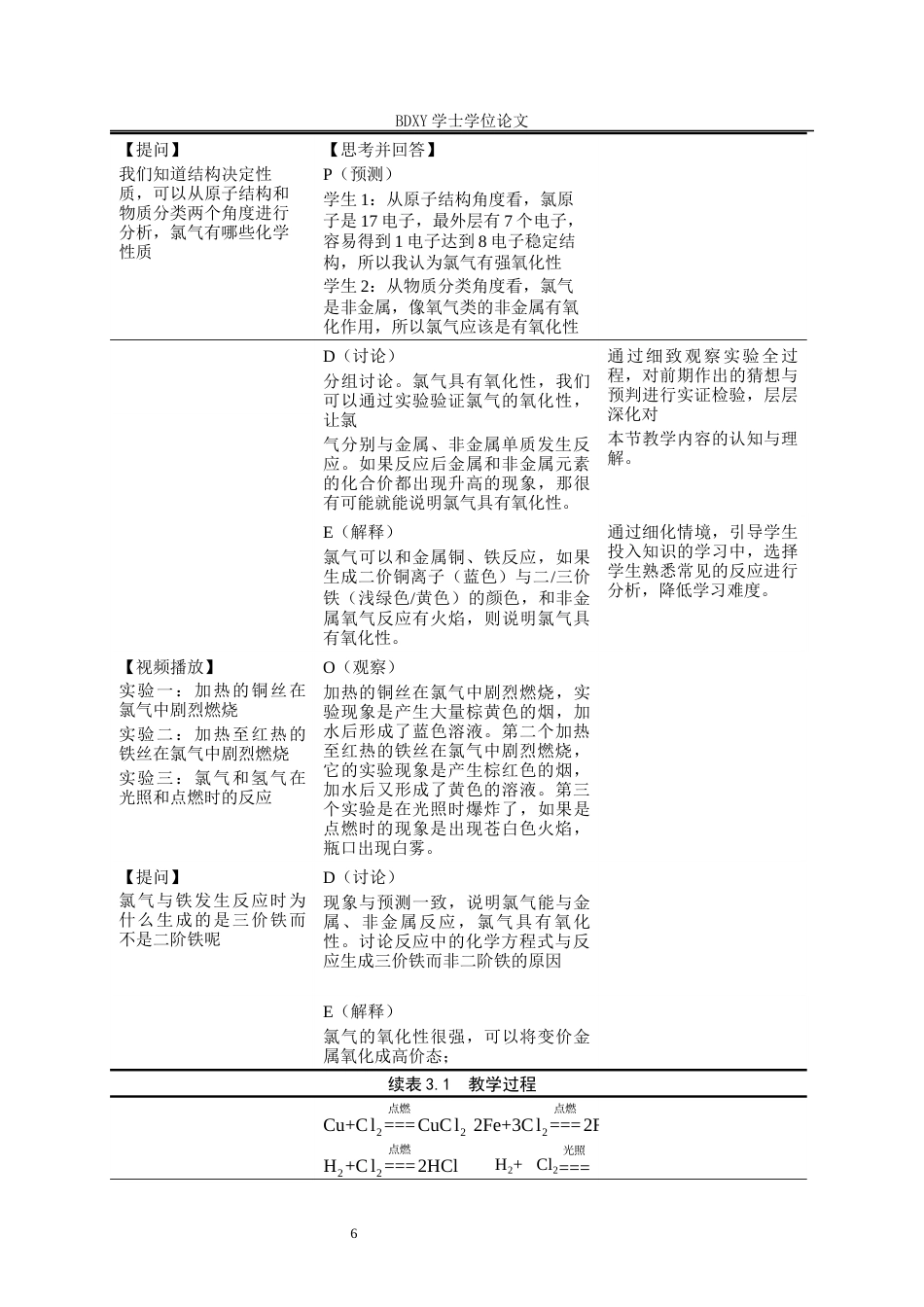 26年WP化学 PDEODE教学策略在高中化学教学中的应用——以“氯的化学性质”为例21.19-AI20.96全日制(14178字).docx_第10页